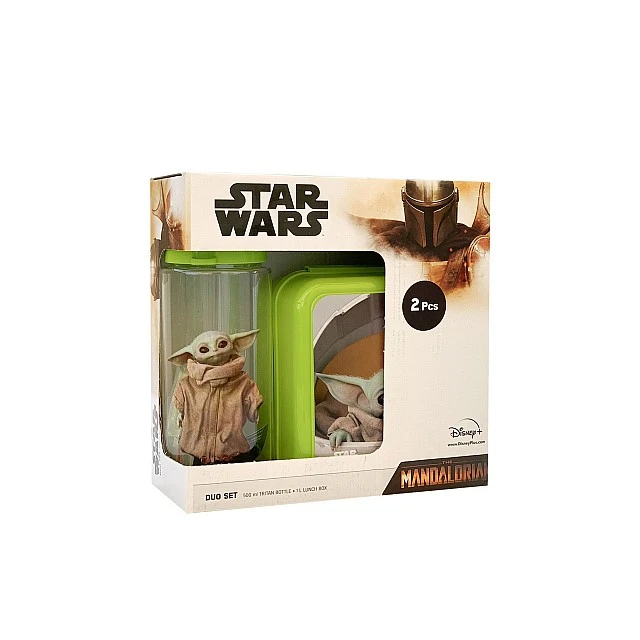 Disney The Mandalorian set bottle 500 ml and lunch box