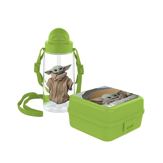 Disney The Mandalorian set bottle 500 ml and lunch box