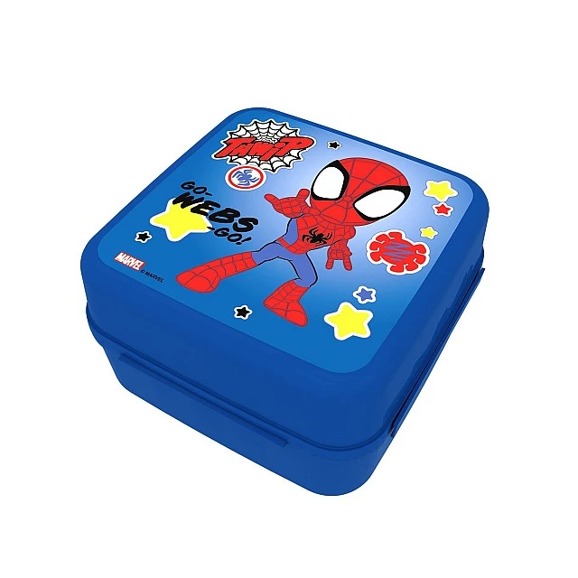 Disney set bottle 500 ml and lunch box Spidey