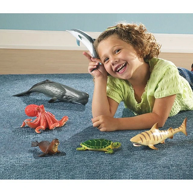 Learning Resources Animals, marine, 6 pieces