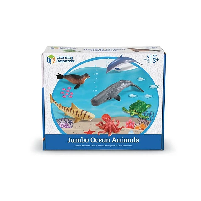 Learning Resources Animals, marine, 6 pieces