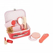 Small Foot Makeup and hair set, retro, 12 pieces