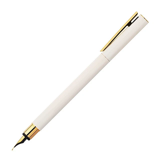 Faber-Castell Neo Slim Gold fountain pen, M, Marshmallow