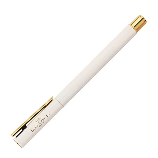 Faber-Castell Neo Slim Gold fountain pen, M, Marshmallow