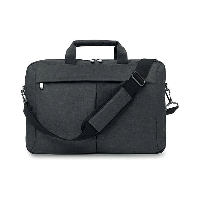More Than Gifts Laptop bag Stockholm, polyester, 40 x 7 x 28 cm, grey