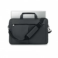 More Than Gifts Laptop bag Stockholm, polyester, 40 x 7 x 28 cm, grey