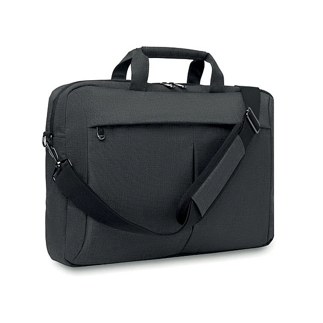 More Than Gifts Laptop bag Stockholm, polyester, 40 x 7 x 28 cm, grey