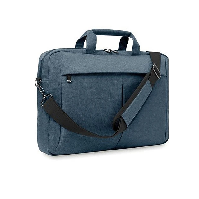 More Than Gifts Laptop bag Stockholm, polyester, 40 x 7 x 28 cm, blue