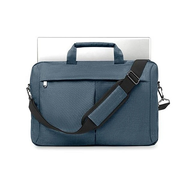 More Than Gifts Laptop bag Stockholm, polyester, 40 x 7 x 28 cm, blue