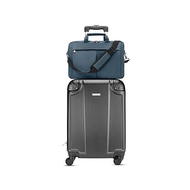 More Than Gifts Laptop bag Stockholm, polyester, 40 x 7 x 28 cm, blue