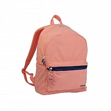 Milan Backpack 1918, with 2 zippers, 22 L, pink