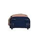 Milan Backpack 1918, with wheels, with 6 zips, 25 L, pink