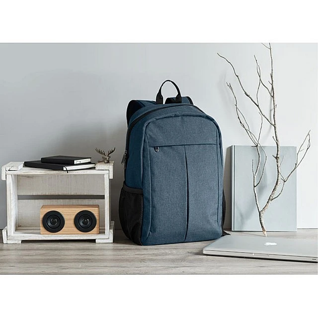 More Than Gifts Laptop backpack Stockholm, 15’’, polyester, blue