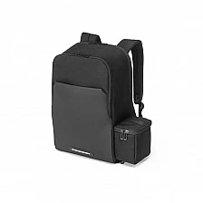 Hi!dea Belfast Backpack and Thermal Bag Set, Black