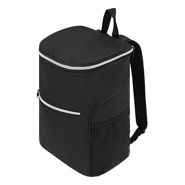TOPS Хладилна раница Nome, 285 х 200 х 380 mm, 600D полиестер, черна