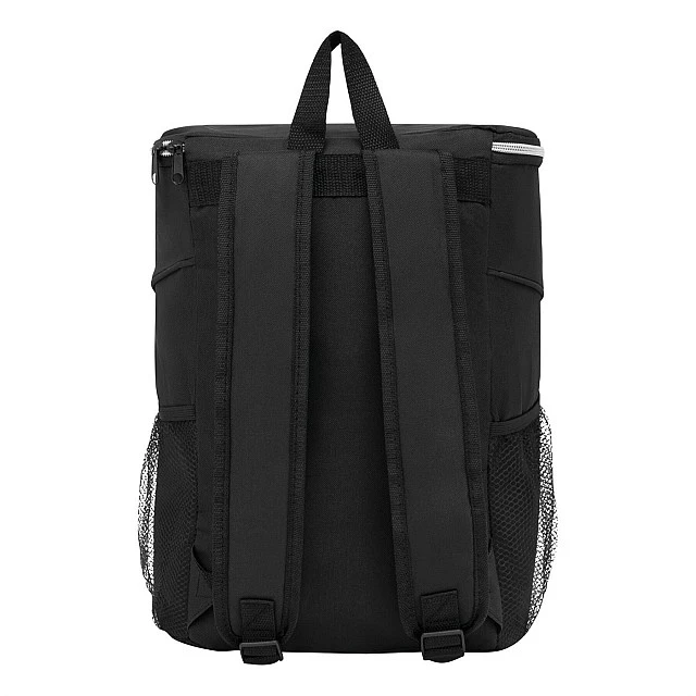 TOPS Хладилна раница Nome, 285 х 200 х 380 mm, 600D полиестер, черна