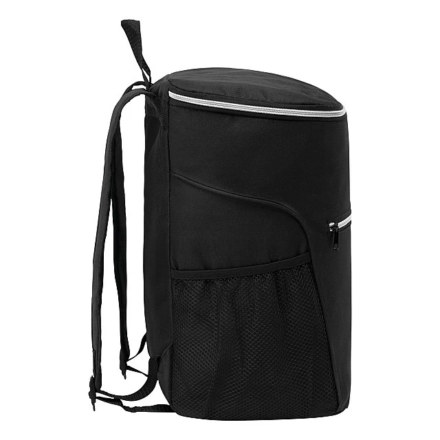 TOPS Хладилна раница Nome, 285 х 200 х 380 mm, 600D полиестер, черна