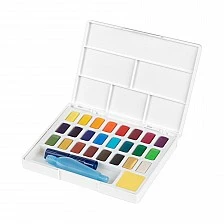 Faber-Castell Watercolor paints, in a box - palette, 24 colors