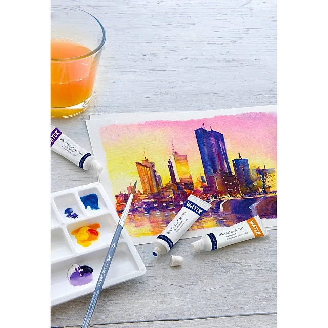 Faber-Castell Watercolor paints Creative Studio, 9 ml, 12 colors