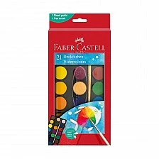 Faber-Castell Watercolour paints, 21 colours