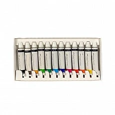 Faber-Castell Маслени бои, в тубички, 12 цвята, 9 ml
