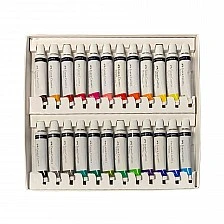 Faber-Castell Oil paints, in tubes, 24 colors, 9 ml