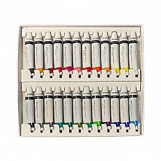 Faber-Castell Маслени бои, в тубички, 24 цвята, 9 ml