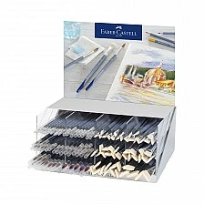 Faber-Castell Display for brushes, mix, 110 pieces