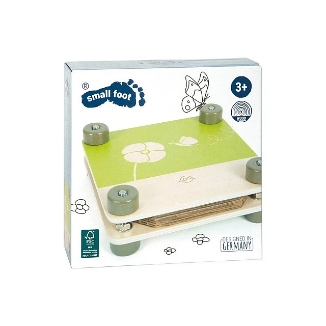 Small Foot Flower press, wooden