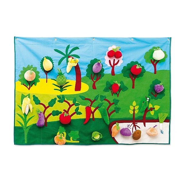 Nowa Szkola Fruit and vegetable wall canvas, 100 x 150 cm