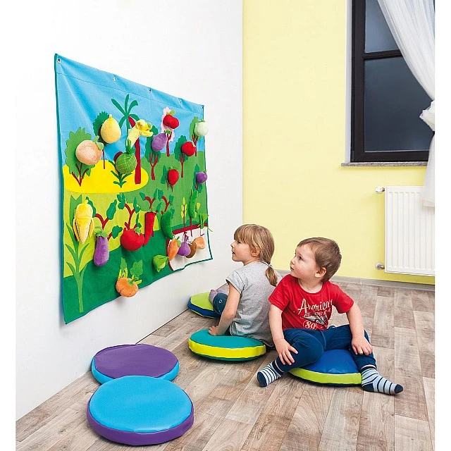Nowa Szkola Fruit and vegetable wall canvas, 100 x 150 cm