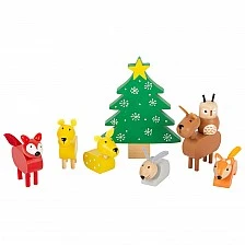 Small Foot Christmas in the Forest play set