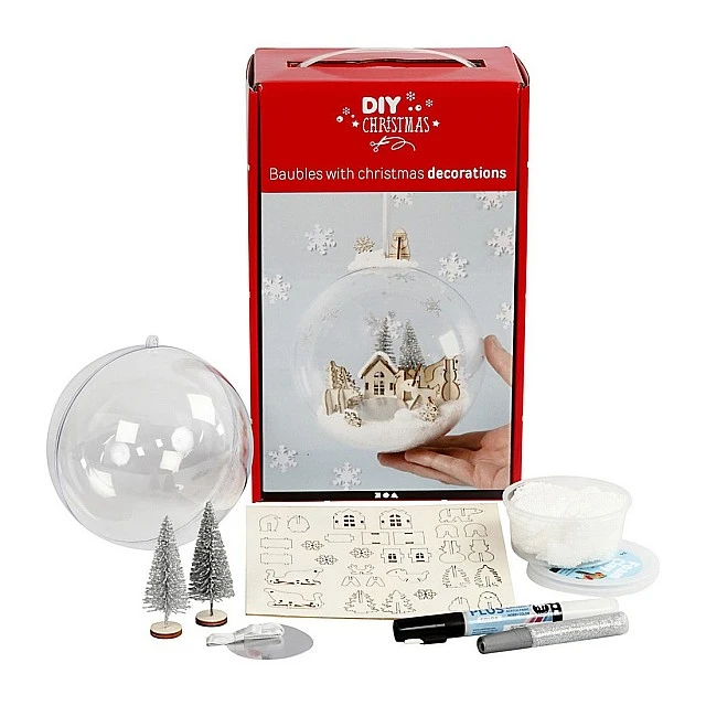 Creativ Company DIY Christmas bauble set