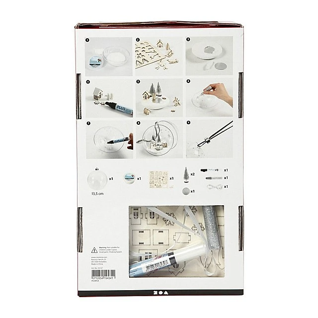 Creativ Company DIY Christmas bauble set