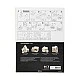 Creativ Company 3D House to assemble and decorate with terrace, 19 x 17.5 x 15 cm