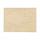 Creativ Company 3D House to assemble and decorate with terrace, 19 x 17.5 x 15 cm