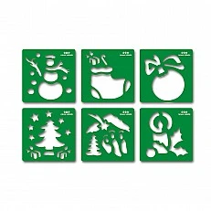 Nowa Szkola Template Christmas, 6 shapes