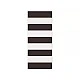 Nowa Szkola Pedestrian crossing rug, 65 x 150 cm