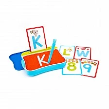 Learning Resources Комплект за писане на букви и цифри, светещ