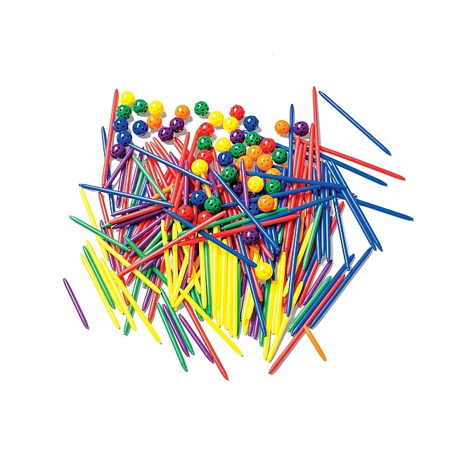 Nowa Szkola Construction set, with 80 balls and 250 straws