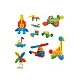Nowa Szkola Building blocks, vehicles, 200 pieces