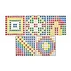 Nowa Szkola Mosaic, 5 boards, 1000 pegs, 16 x 16 cm