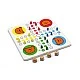 Nowa Szkola Mosaic, wooden, with puzzle and Ludo