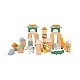 Small Foot wooden Safari construction set, 50 pieces