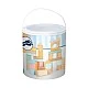 Small Foot wooden construction set pastel colours, 50 pieces