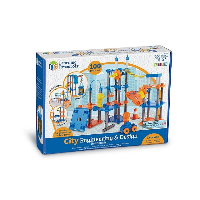Learning Resources Building construction set, 100 pieces