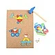 Small Foot Мозайка Роботи, дървена, с чукче