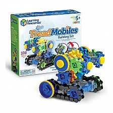 Learning Resources Constructor Robots, with gears, 108 pieces