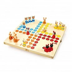 Small Foot Don’t be angry, man, with animals, wooden