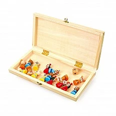 Small Foot Don’t be angry, man, with animals, wooden